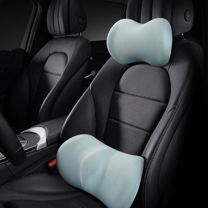 Almohada para Reposacabezas y Soporte Lumbar para Asiento de Coche
