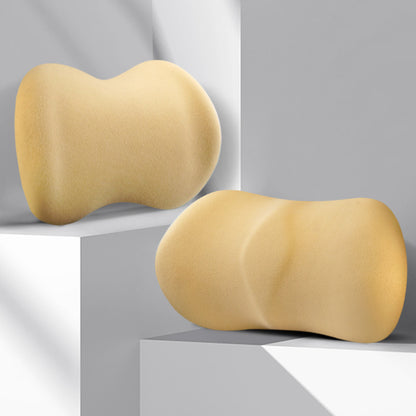 Almohada para Reposacabezas y Soporte Lumbar para Asiento de Coche